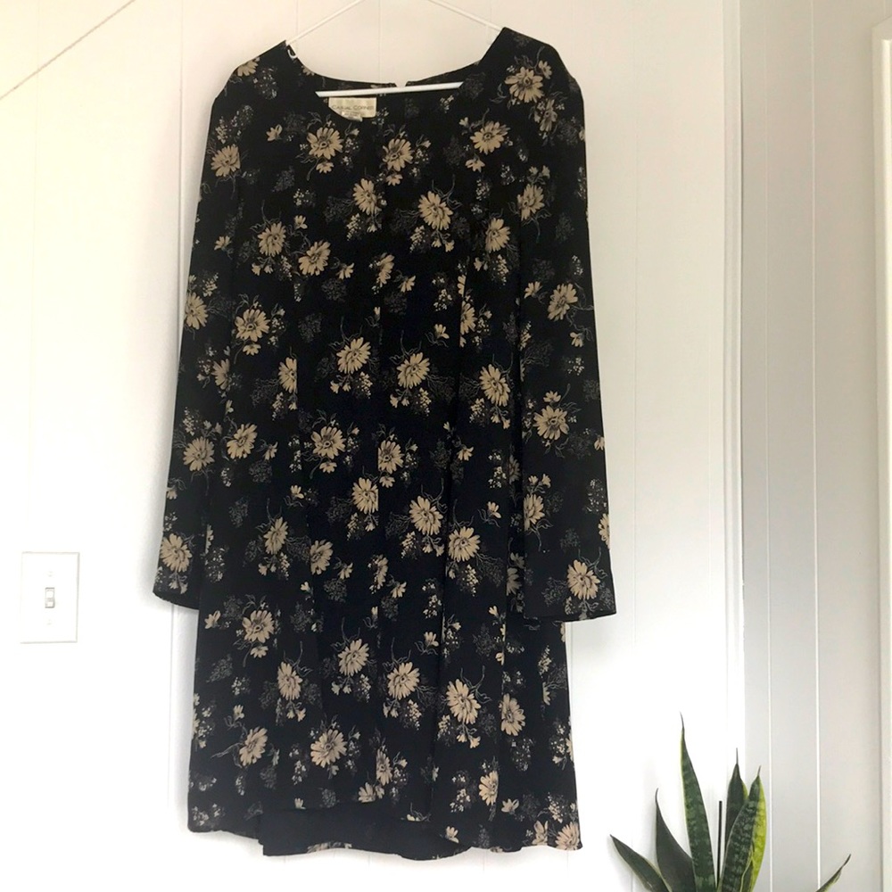 Long Sleeve Floral Dress